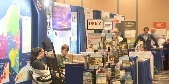 Vacationers get travel ideas at Dream Destinations show