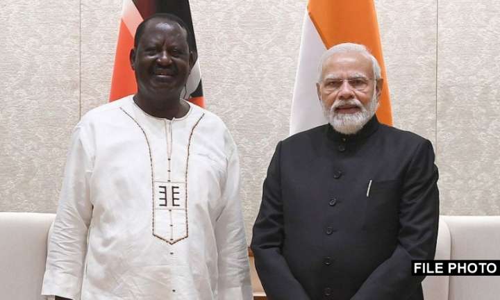 PM condoles the demise of former Prime Minister of Kenya, Mr. Raila Odinga