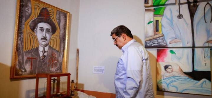 Presidente Nicolás Maduro celebró el natalicio de San José Gregorio Hernández