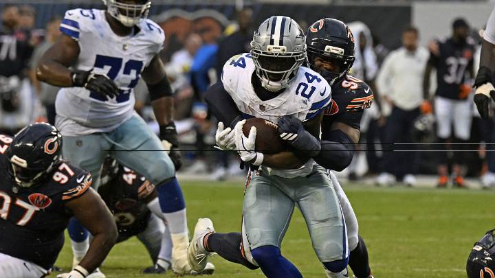 Cowboys’ Miles Sanders to miss rest of 2025 season with knee, ankle injury