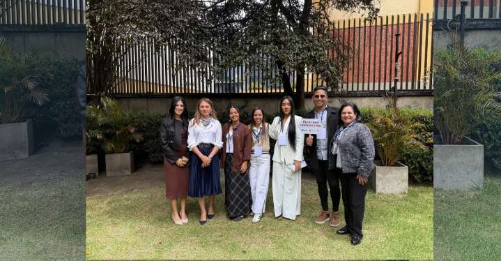 Samarios impulsan innovación social en España gracias a becas internacionales Felipe Cermeño, Auris Contreras Peña y Ana Salas participan en un programa académico internacional de la Fundación Carolin
