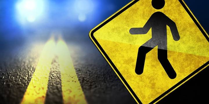 Man charged after hitting pedestrian
