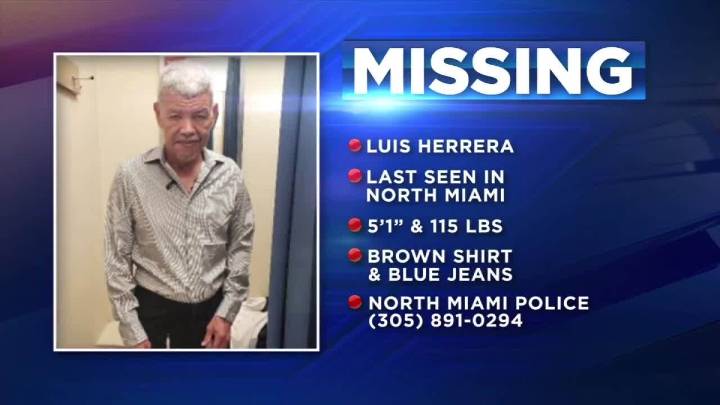Search underway for missing man from North Miami