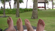 Area Woman to Spend Entire Summer Posting Pictures of Her Feet