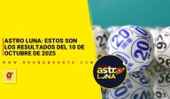 Astro Luna: estos son los resultados del 10 de octubre de 2025 - Noticias de Bogotá y Cundinamarca