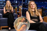 Kristen Bell ignores anniversary post backlash in playful 'Tonight Show' interview