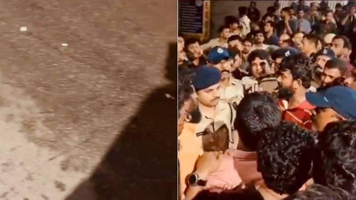 Eggs hurled during Durga idol immersion procession in Hyderabad, case booked