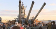 Navy, Marine Corps' Homecoming 250 birthday celebrations wrap up during sendoff in Camden, New Jersey