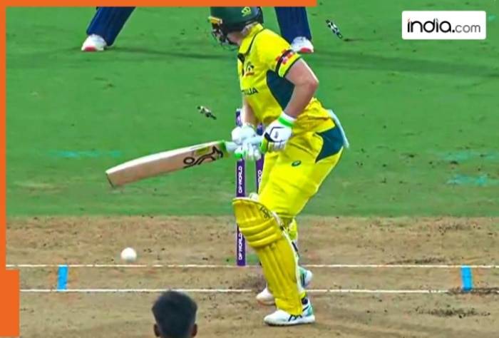 WATCH: Kranti Gaud castles in-form Alyssa Healy before rain interruption, gives India a huge break