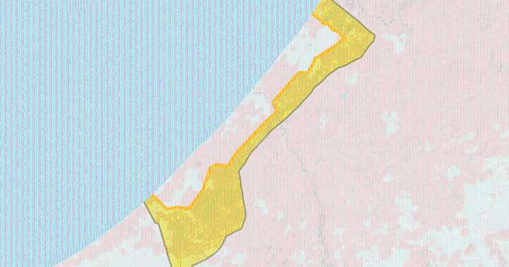 Map of Gaza shows how Israeli forces will withdraw under ceasefire deal