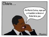 CARICATURA: Aló María Corina