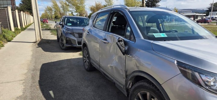 Motociclista resulta lesionado en colisión en el sector céntrico de Punta Arenas
