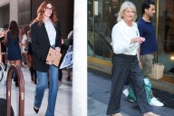 Julia Roberts Wore Dark Wide-Leg Jeans, Get a Pair from $29