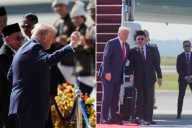 Trump dances as he arrives in Kuala Lampur for Asia tour