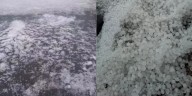 Impresionante granizada sorprendió al sur de Bogotá: estas son las imágenes