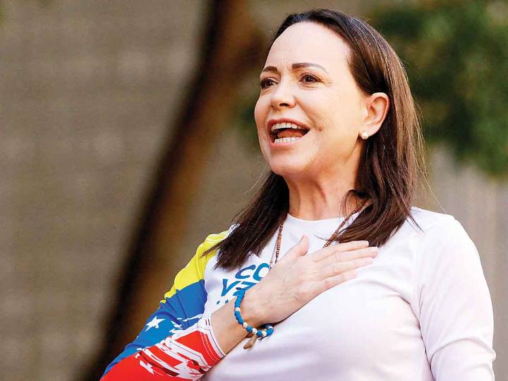 María Corina Machado, Nobel a la líder de la disidencia venezolana
