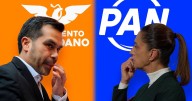 Máynez responde a Sheinbaum y niega alianza entre PAN y MC: ‘No puede meternos en la misma canasta’