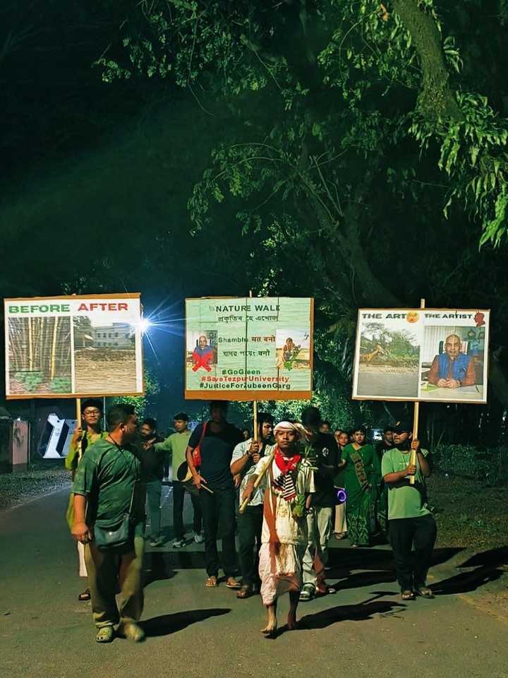 The Roots of Resistance: Tezpur University Stands Firmly Against Ecological Destruction
