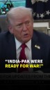 “Without Tariffs, 4 Wars Would’ve Broken Out!” - U.S. President Trump On India, Pak & Global Peace