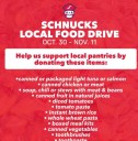Schnucks Hosting Food Drive