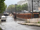 Lluvia ‘descarrila’ otra vez a la Línea A del Metro