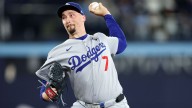 Dodgers' relief fails again as tie score becomes Game 1 rout