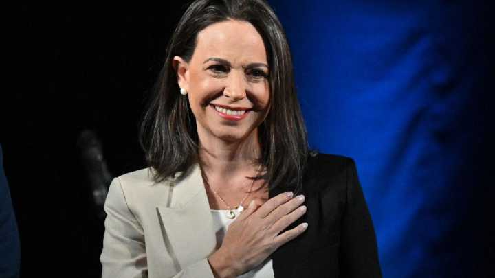 La principal opositora de Maduro, María Corina Machado, obtuvo el Premio Nobel de la Paz