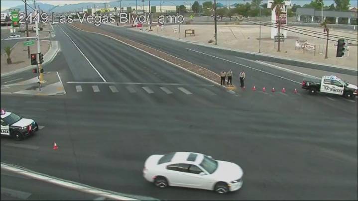 Pedestrian killed in northeast Las Vegas valley collision
