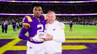Kyren Lacy's dad rips Brian Kelly after LSU fires coach, praises interim Frank Wilson