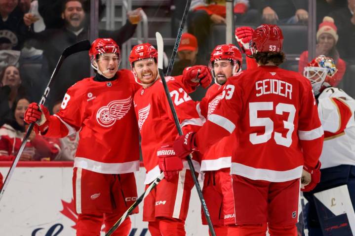 Ten things that have stood out about the Red Wings after 10 games