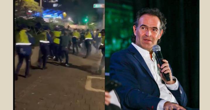 Fico Gutiérrez condenó actos de vandalismo durante marcha pro Palestina en Medellín