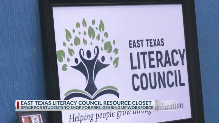 East Texas Literacy Council unveils resource closet