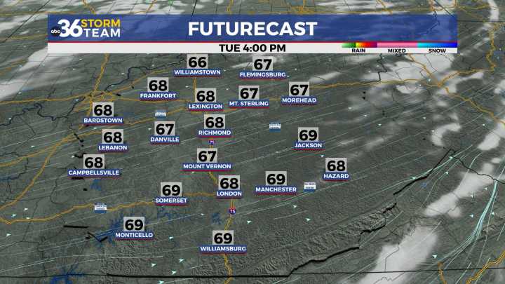 Feeling more like late October this week