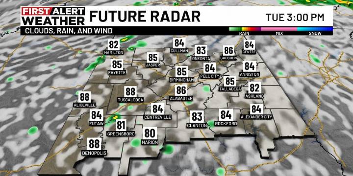 First Alert Weather: A few showers possible today