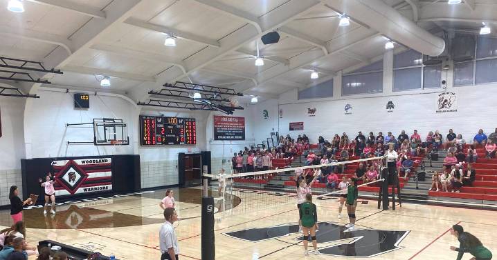 Woodland holds off scrappy Leland for Volley for a Cure victory