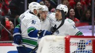 Canucks snap Capitals’ four-game winning streak with three first