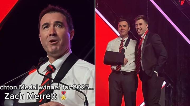 Zach Merrett wins Essendon’s best-and-fairest award as coach Brad Scott sends message to star captain