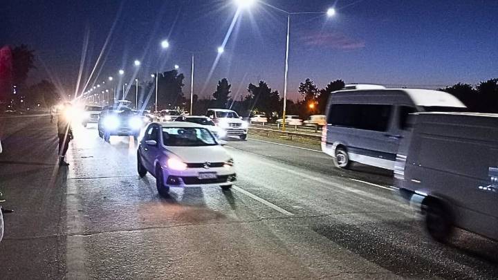 Tras 4 días se habilitó todo el tramo del Acceso Sur cortado por el socavón en Luján de Cuyo