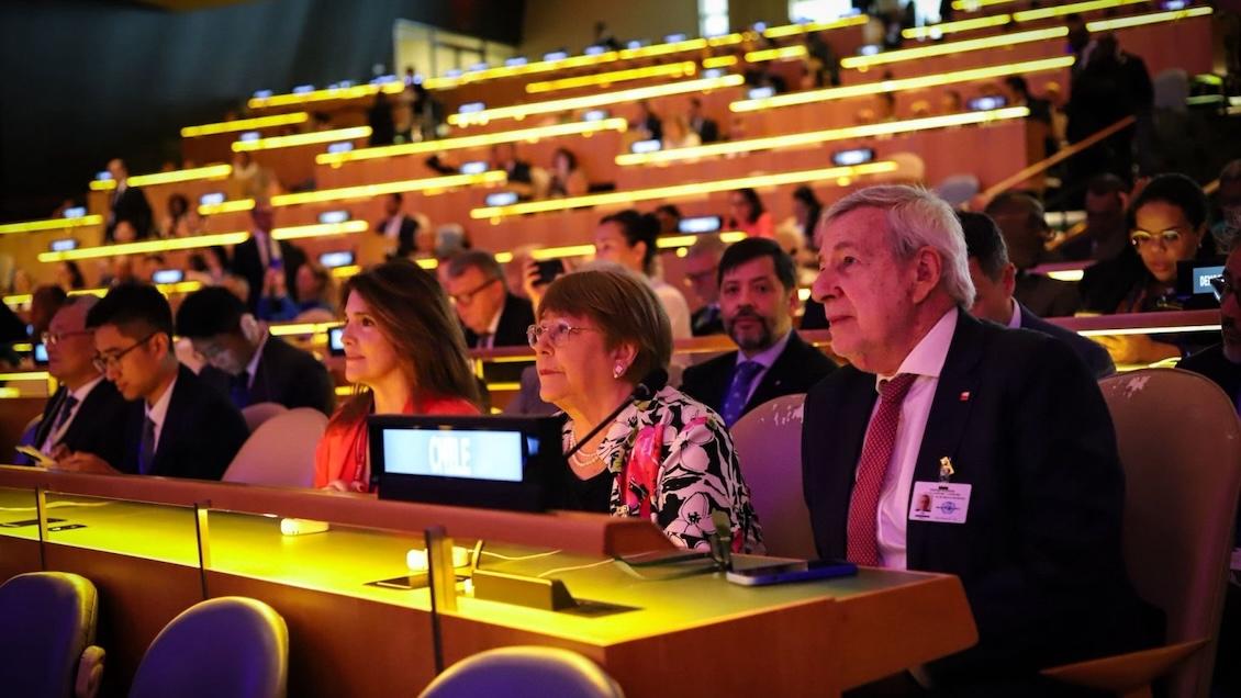 Narváez por candidatura de Bachelet a la ONU: "Es un orgullo y aporte al prestigio del país"