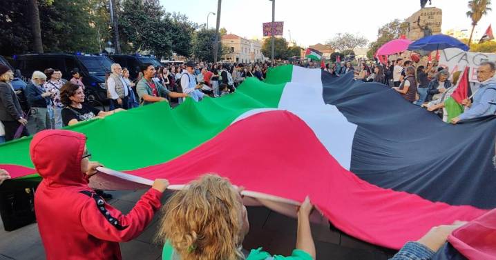 Palma se echa a la calle en defensa del pueblo palestino