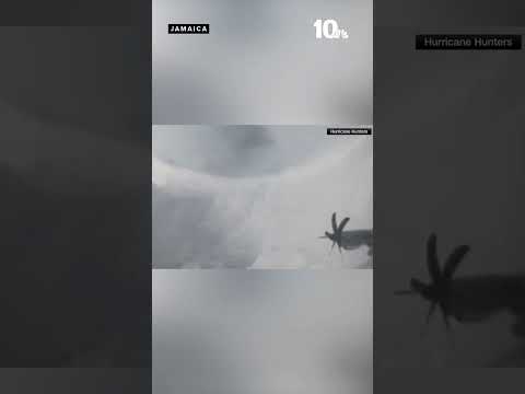 Hurricane Hunters fly through eye of Hurricane Melissa as category 5 storm ravages Jamaica