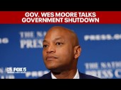 FULL INTERVIEW: Maryland Gov. Wes Moore talks government shutdown, Commanders relocating back to DC