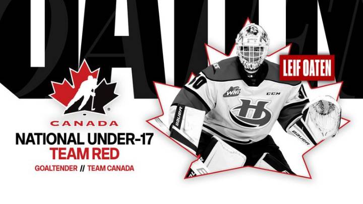 Lethbridge Hurricanes goalie selected for U