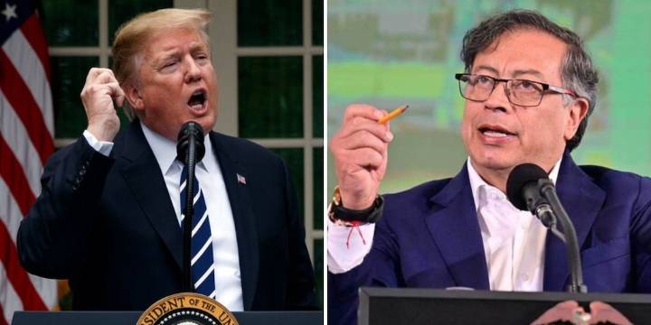 Gustavo Petro aseguró que Donald Trump tiene razón: “Estamos fuera de control”
