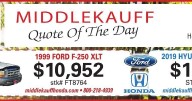 MIDDLEKAUFF AUTO GROUP * 