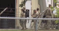 National Guard troops from Texas arrive at Army base near Chicago