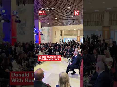 Donald Trump Meets With Hostage Families, Woman ‘Sincerely’ Thanks Him
