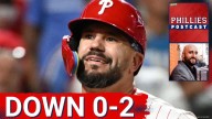 PHILLIES POSTCAST: Philadelphia Phillies fall in 0-2 hole to Los Angeles Dodgers after 4
