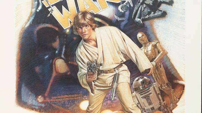 Drew Struzan’s movie posters captured the essence of Hollywood magic