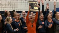 Oswego High School wins Regional Championship against Neuqua Valley girls volleyball in two sets